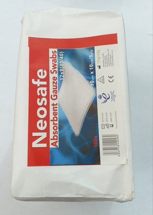 Neosafe Absorbent Guaze Swabs