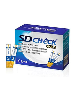 SD CHECK Blood Glucose Test Strip GOLD