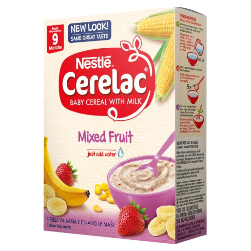 Mixed fruit cereal for hot sale baby