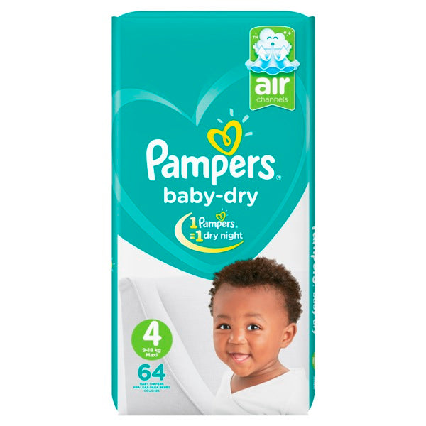 Buy Pampers Baby-Dry Pants Diapers With Aloe Vera Lotion Size 4 (9-14kg) 66  Pants Online - Shop Baby Products on Carrefour UAE